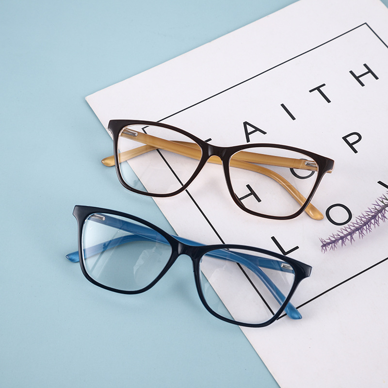 防蓝光眼镜全框架方形眼镜平光镜辐射男女平光镜时尚框架眼镜