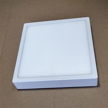 厚料明装面板灯窄边32高圆形方形6W12W18W24W外壳套件