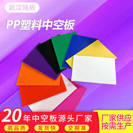 源头厂家 生产pp塑料中空板黑色防静电中空瓦楞板彩色万通板 隔板