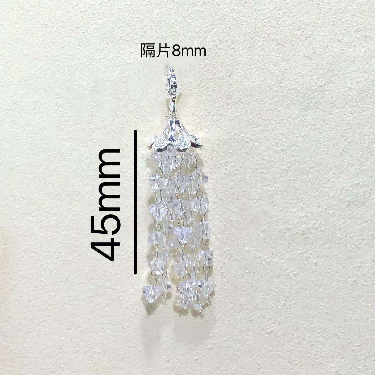 High Color Retention 14K Gold-Filled Crystal DIY Accessories Heavy Tassel Pendant Spacer Beads Bracelet Necklace Beaded Accessories