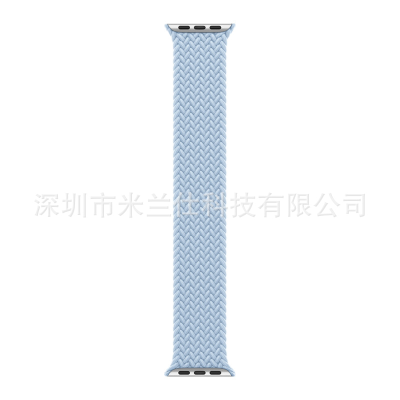 thumbnail for Nylon weave S9 for Apple iWatch456789 Apple Single Lap Stretch Ultra2 Watch Band Manufacturer