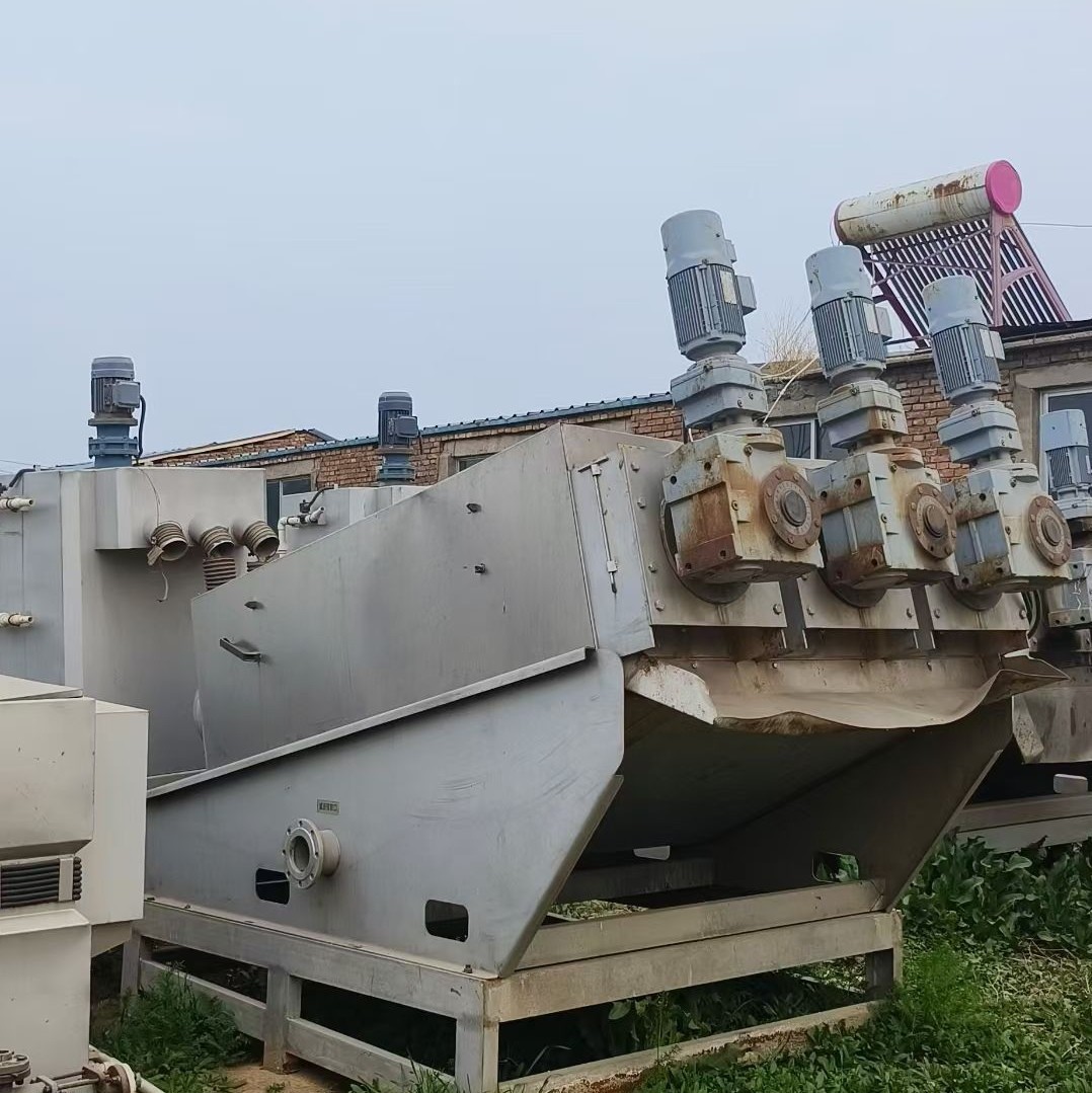 二手403叠螺式污泥脱水机 叠螺压滤机 污泥脱水机 叠螺压榨机