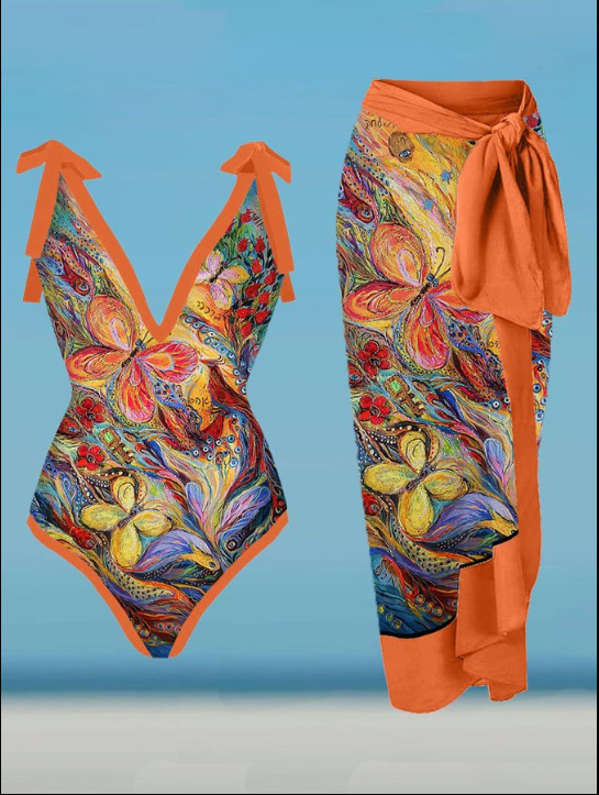2 Piece Set Quantity Women's Animal 2 Piece Set One Piece