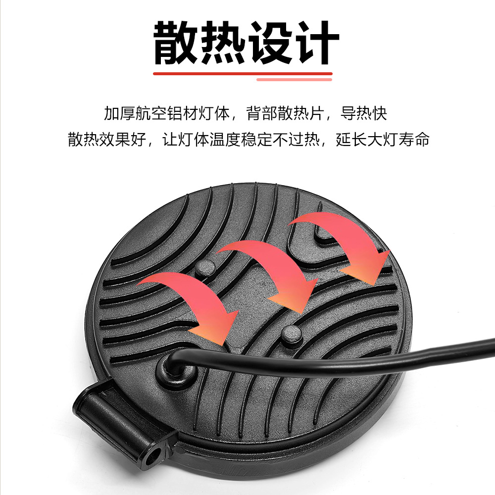 Cross-Border Truck Car Led Work Light Angel Eye Ring 4-Inch 126W Off-Road Vehicle Inspection Light Spotlight Modification