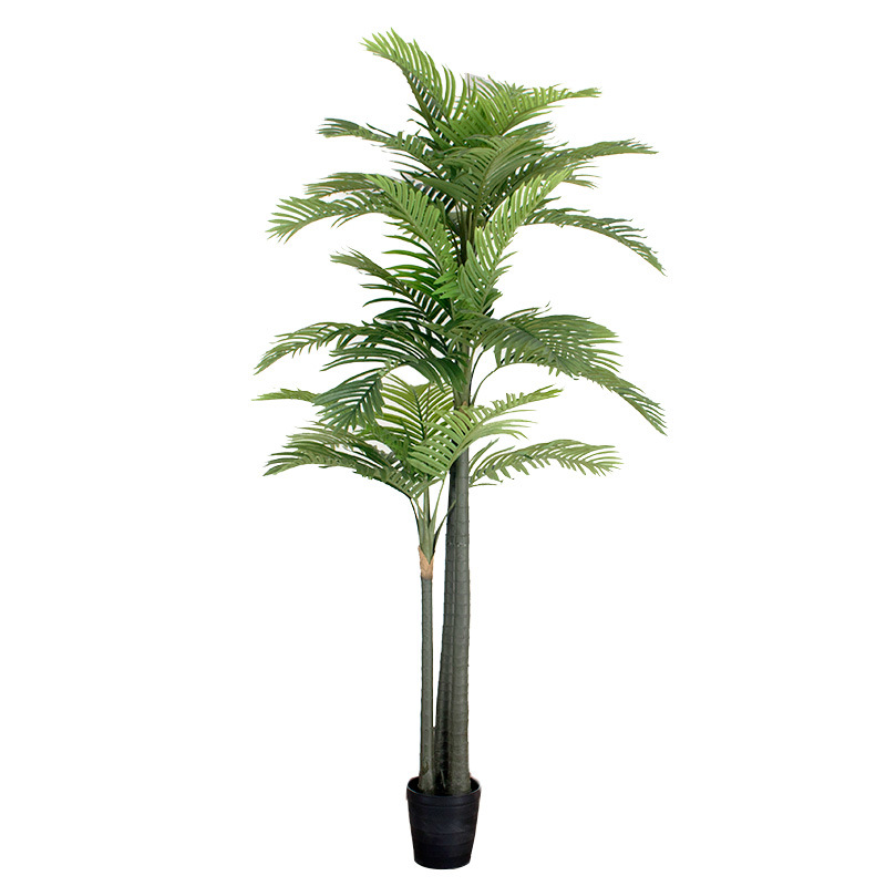 Sala del hotel Planta de simulación Palmera Árbol de coco Gran anchoa Bonsai Decoración de interiores Langshu Árbol de girasol