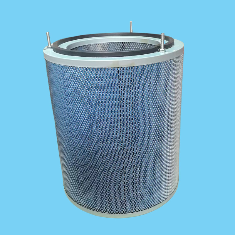 焊烟过滤三螺杆滤筒移动式除尘滤芯空气净化过滤芯