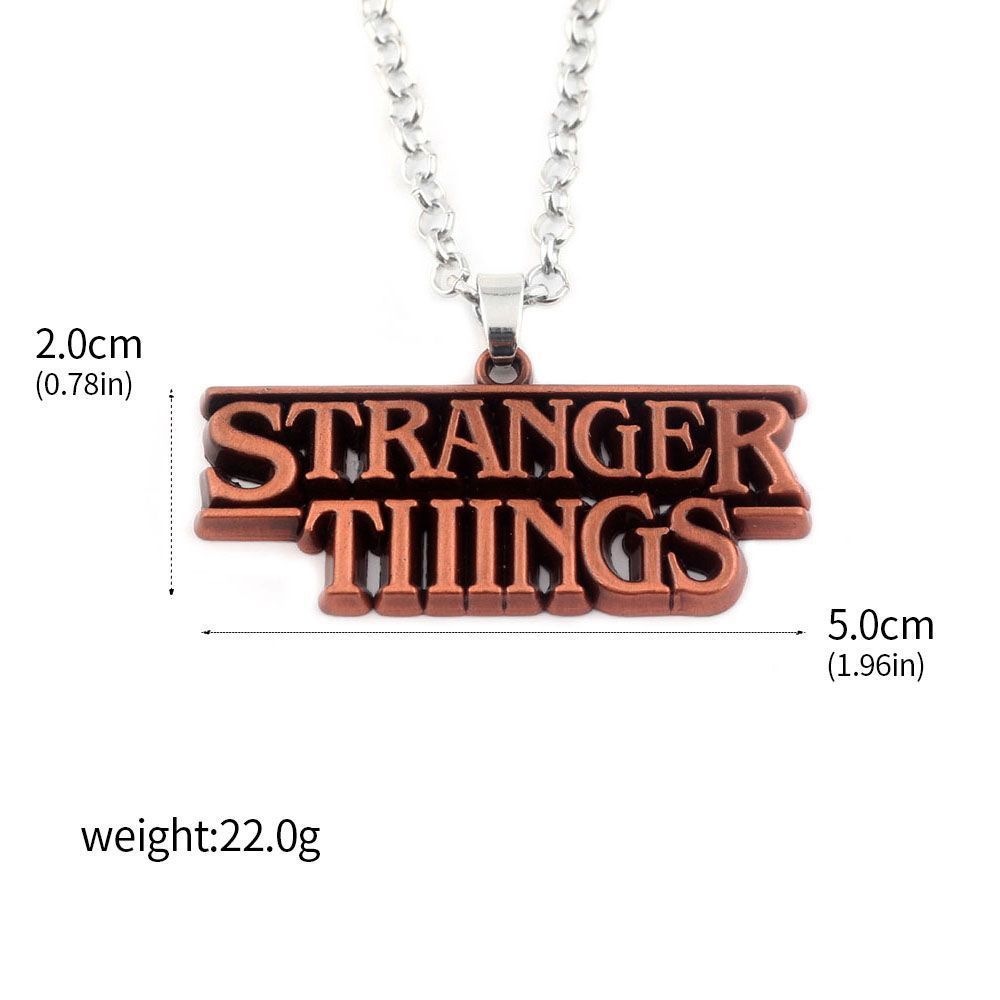 欧米映画・テレビ周辺グッズ「ストレンジャー・シングス」第5シーズン 26文字ワッフルキーホルダー 食人花ペンダント 輸入品