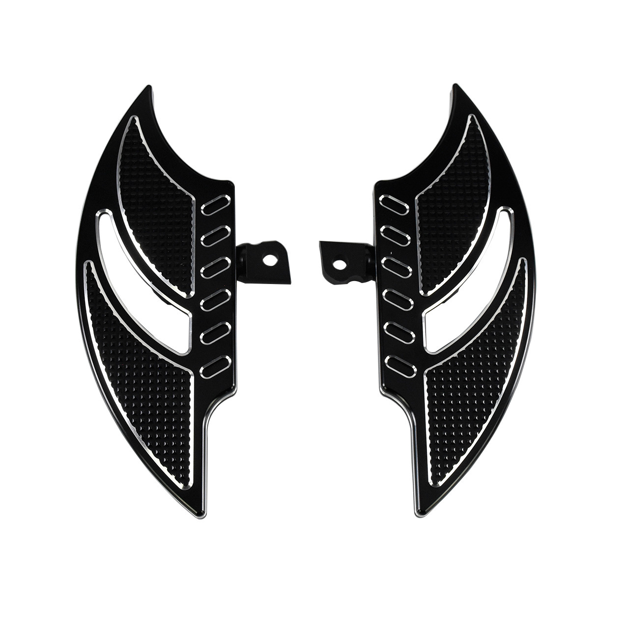 Suitable for Harley 883 1200X48 Glider Softail Fat Boy footrests, rear passenger fixed footrests