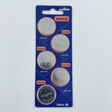 �ձ�Ŧ�۵��CR2430 3V�����ֱ���Կ�� 1��