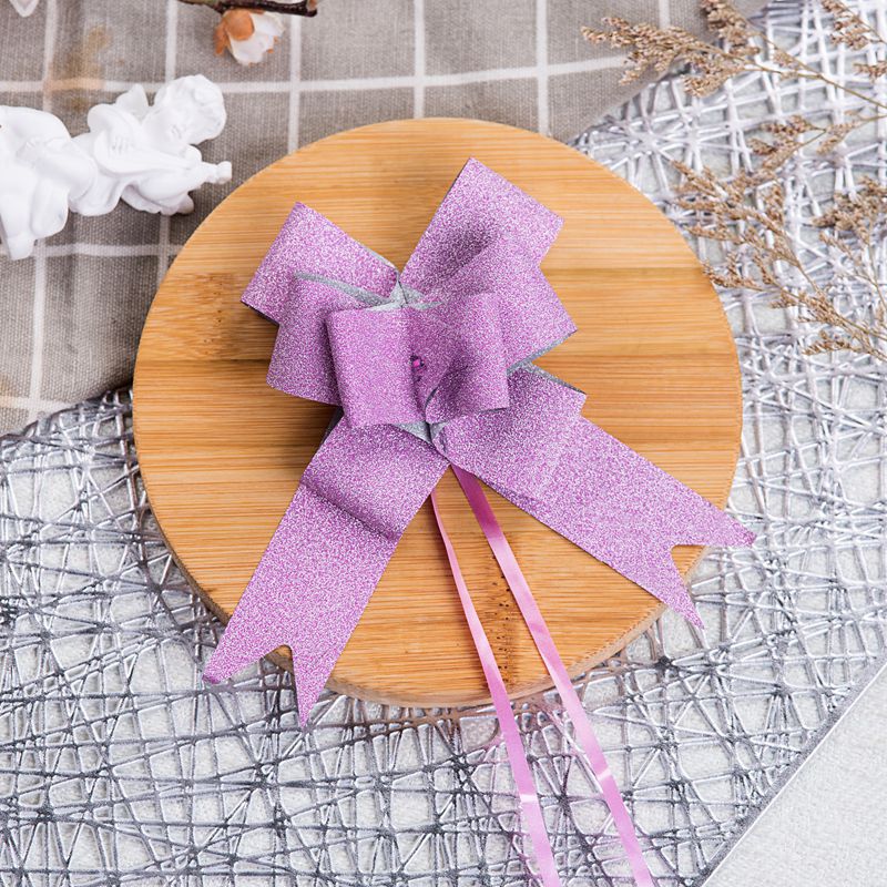 Envío libre 30 regalos de vacaciones embalaje Garland Glitter película guirnalda cristal guirnalda Navidad boda arco mano guirnalda