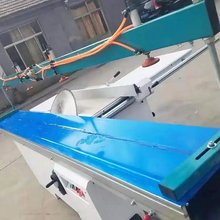 3米推台精密裁板锯厂家 气缸压料马氏密度板开料锯45度90度切割锯