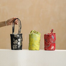 国风织棉茶具茶壶收纳包加厚旅行便携袋茶道专用大号主人杯茶事包