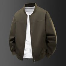 棒球领工装男士美式外套复古户外2025夹克短款春秋季休闲新款痞帅