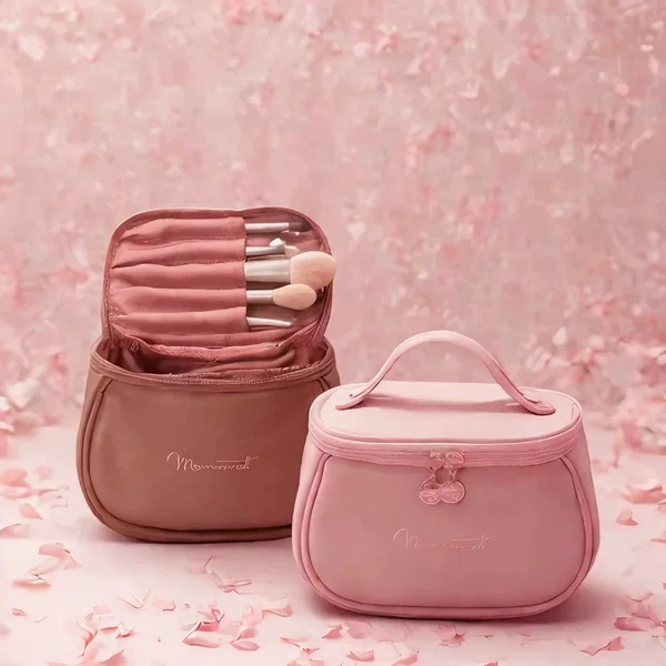 New Large-Capacity Portable Ins-Style High-End Trendy 2025 Travel Cosmetic Storage and Toiletry Bag for Women