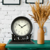 Living room study room watch, table clock, American retro creative home desktop clock