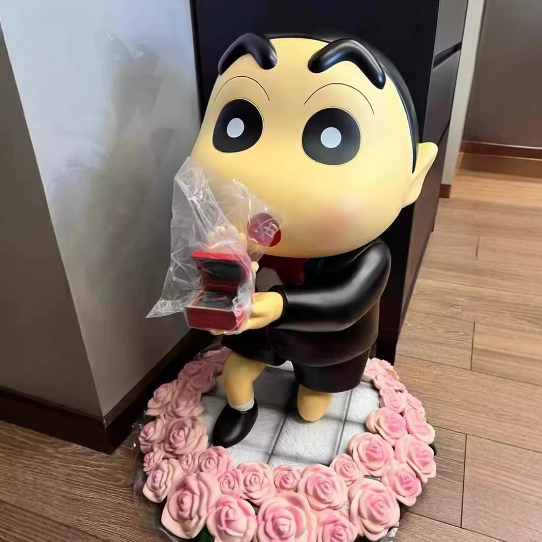 Crayon Shin-новое предложение, ручная 1:1 большая фигурка, аниме серия, украшение к празднику Циси/День святого Валентина, свадебные принадлежности