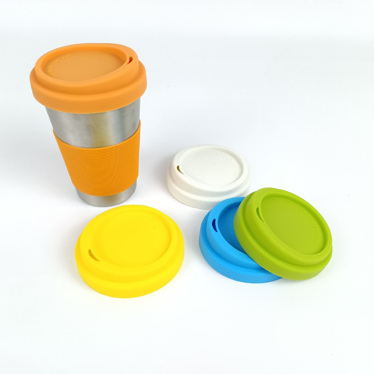 源头实力厂家直供硅胶盖大款9cm月亮盖陶瓷杯盖不锈钢杯玻璃杯盖