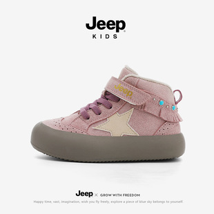 JEEP����ͯЬŮͯ����Ь2025�������^Ů����ëëЬ�ӽq��ͯ�\��Ь