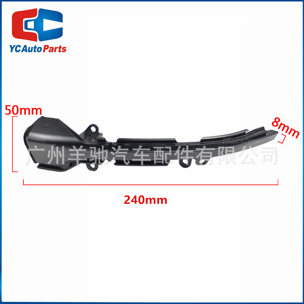 Aplicable a Seat León Mk3 Arona KJ7 Ibiza Mk5 Luz de espejo retrovisor LED de dirección de corriente