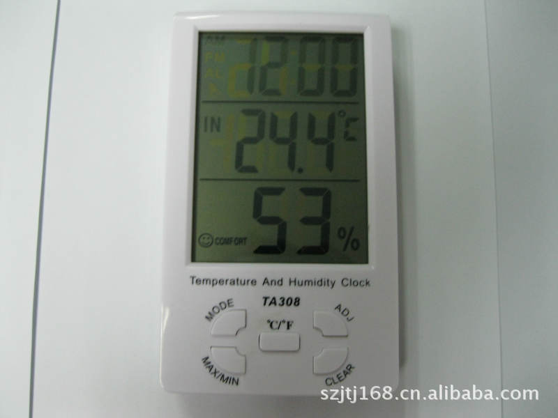 厂家专业生产质量高、精度高TA308温湿度计、时钟（谭先垣）