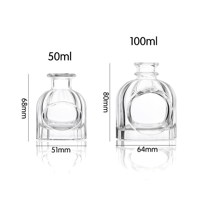 Botella de perfume sin caña de fuego botella de perfume botella de perfume vacía botella de perfume de belleza botella de vidrio image 5