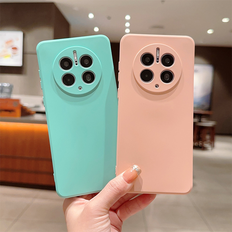 Huawei Rubik's Cube Liquid Silicone Phone Case Is Suitable for Mate70Pro Phone Case Pura70Pro All-Inclusive Phone Case