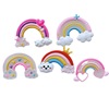 Cartoon rainbow children's hairgrip, phone case, accessory