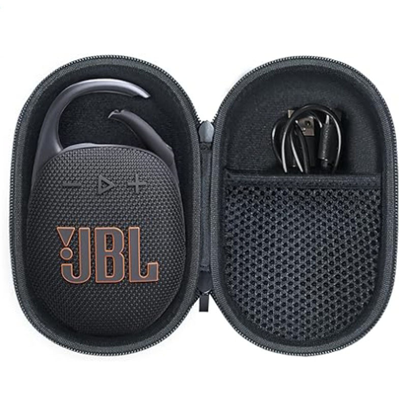 硬壳eva扬声器包适用于JBL Clip5旅行便携手提蓝牙音箱收纳包黑色