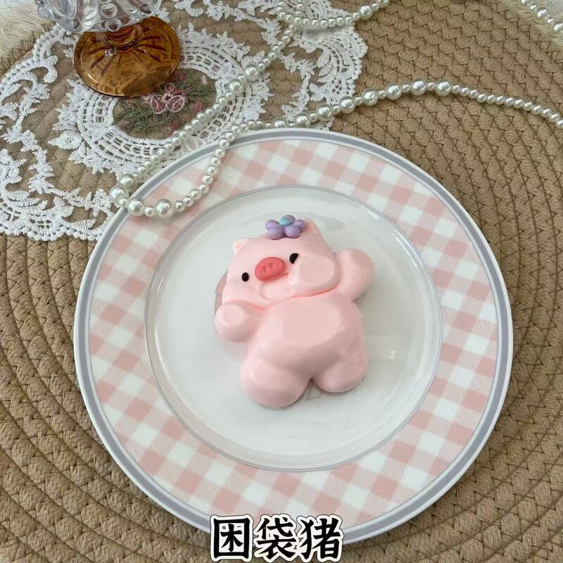 卡通款捏捏奶油泥干巴泥捏捏乐感食品级硅胶儿童玩具解压捏捏乐玩|undefined