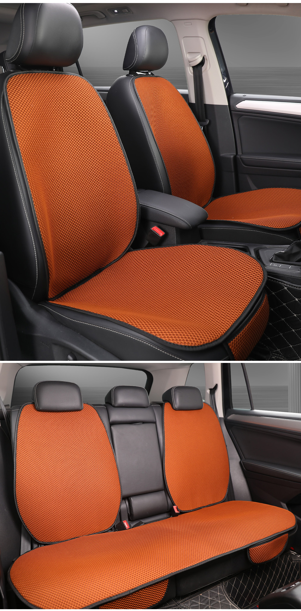 Suitable for Buick Excelle, Regal, Lacrosse, Excelle, and Envision Car Seat Cushions, All-Season Universal Massage Mesh Breathable Car Seat Cushions