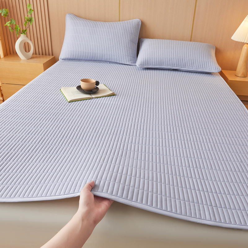 Colchón de cama de dormitorio doméstico impermeable delgado colchón antideslizante cojín protector de cama cojín antideslizante edredón de dormitorio de estudiantes