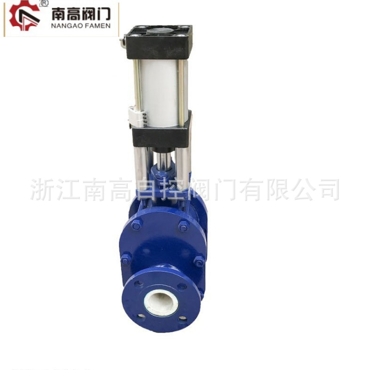 气动闸板阀 耐磨损双插板阀 Z644TC-10C 出料阀铸钢闸阀