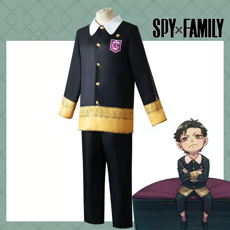 Spy through the family Damian cos service Desmond SPY × Family second son cosplay clothing boys C