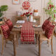 Wedding Celebration New Year festive red table runner tassel bed tail flag chest of drawers TV cabinet cover towel wedding room decoration delivery