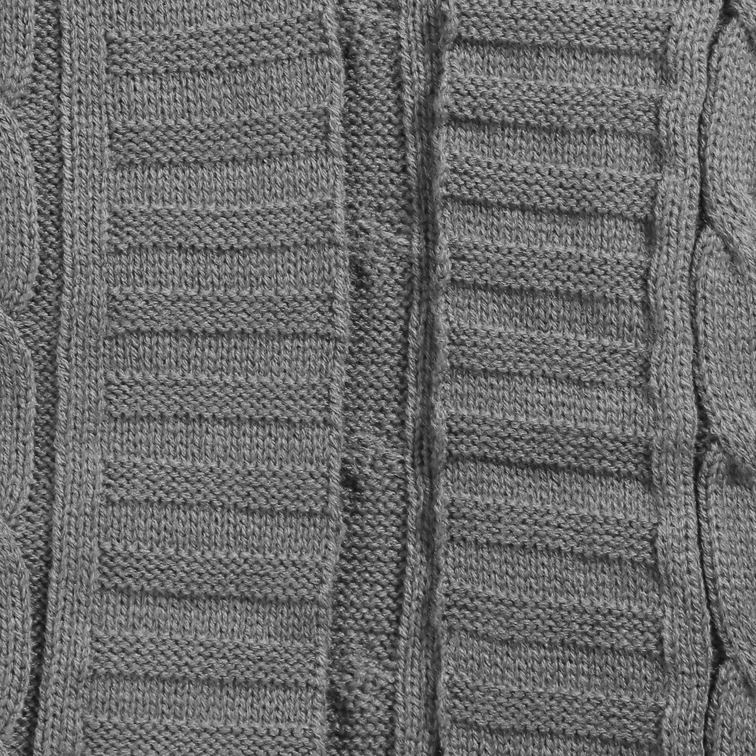 Damen Strickjacke Lang Aus Grobstrick In Unifarben Wintermantel_voghion.com