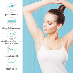 West&Month Hair Removal Spray for Quick and Gentle Hair Removal on Underarms and Private Parts, Fast and Non-Irritating