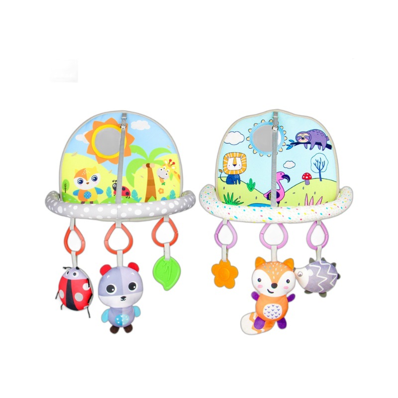 Aipinqi bebé fitness rack coche colgante bebé educación temprana pedal animal cama juguetes en stock al por mayor