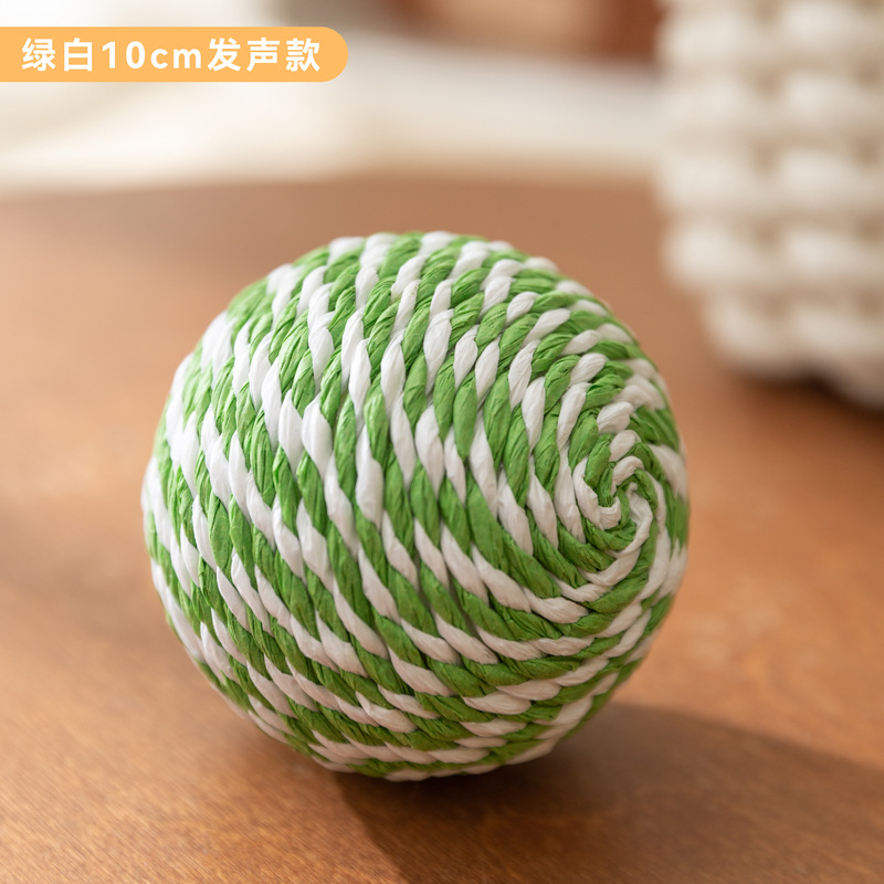 Gato colorido juguete de pelo de seda, pelota de pelo para gatos, peluche para gatos, palillos de mordida resistentes, artículos para gatos