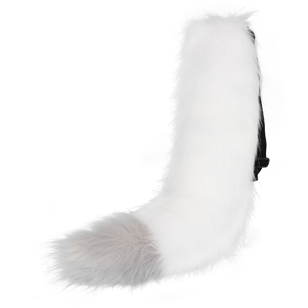 Hecho a mano de peluche cola de bestia cos accesorios cola de zorro cola de perro cola de lobo comic show Live accesorios cola de gato
