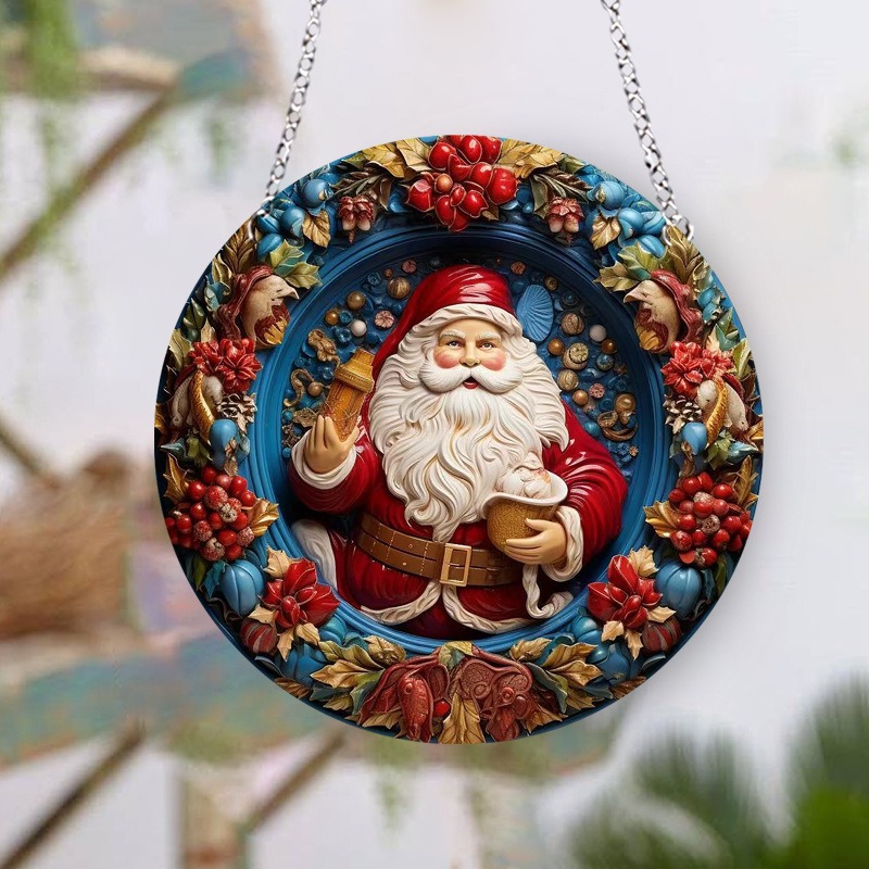 Ceramic Relief Santa Claus 2