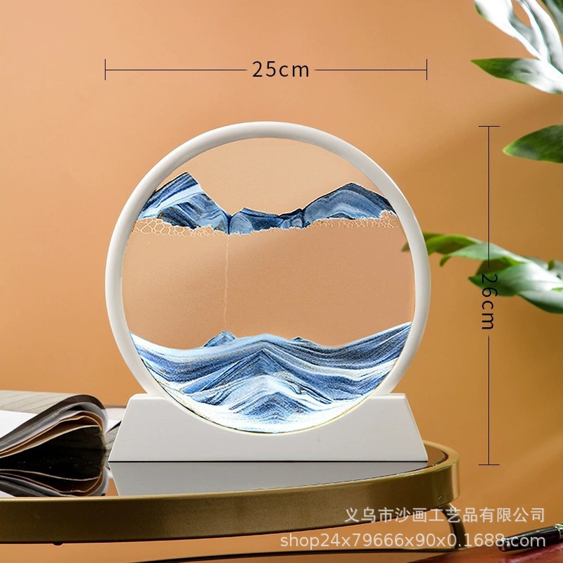 흰색 프레임 7inch 파란색