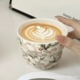 陶瓷手握家用女士咖啡杯