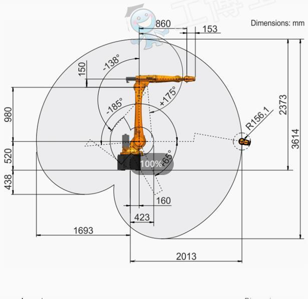 库卡机器人 KR8 R2010-2 负载8kg 臂长2013mm 适用于搬运大型工件