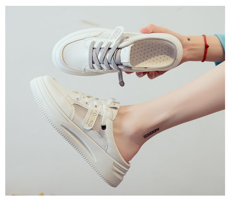 Scarpe sportive da donna Scarpe da corsa Sneakers Calzature sintetiche leggere e ammortizzate_voghion.com