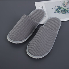Wholesale disposable slippers for hotels, guesthouses, inns, beauty salons, velour disposable slippers 6MM non-slip