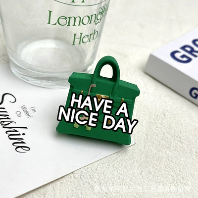 replica of trendy bags and | Car Perfume Aromatherapy - dark-green-pony-bag