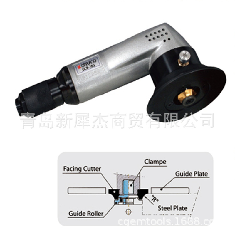 韩国CERACO气动自动修边机韩国SHINWOO倒角机GCR-70PCL