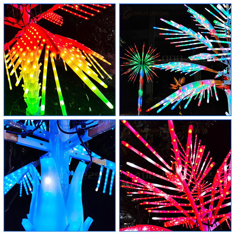 高3米 宽2米16叶 七彩同步闪油棕树灯 (41 (5).j