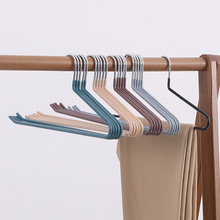 厂家直销Z型裤架浸塑无痕衣架浸塑裤架防滑多用裤架鹅型裤架批发