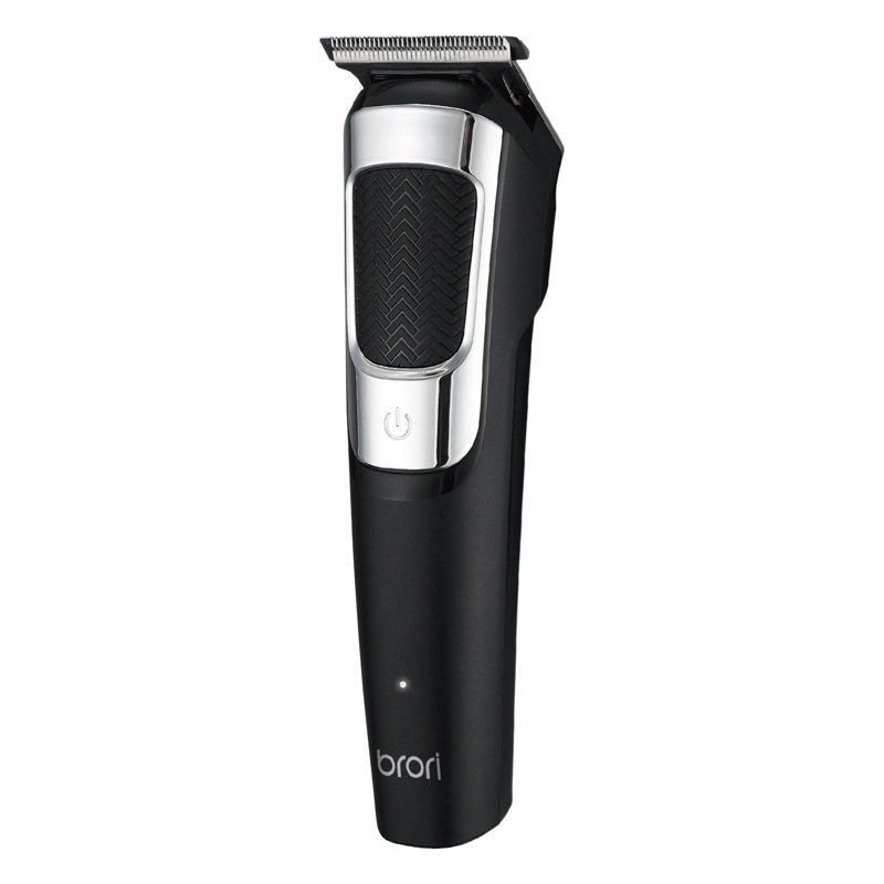 Pequeño cortapelos eléctrico T-Type tallado cabeza de aceite tijeras cortapelos eléctrico hogar maquinilla de afeitar batería de litio Tipo C de carga